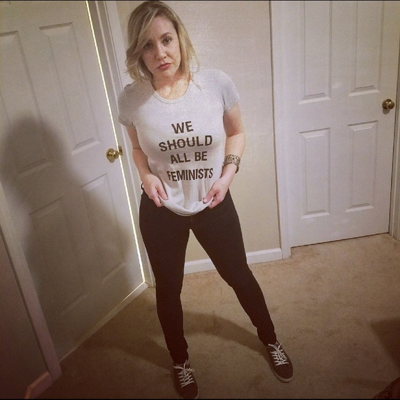 NWOT🔳Feminists Tee!🔳 - Picture 3 of 8